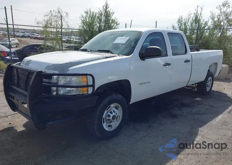 2012 Chevrolet Silverado 2500Hd Work Truck из США, поврежденный, VIN 1GC1KVC81CF120369